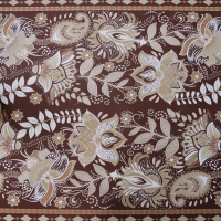 Клеёнка на стол «Русская», на тканевой основе, рулон 20 метров, ширина 137 см, толщина 0,25 мм, цвет коричневый Клеёнка на стол «Русская», на тканевой основе, рулон 20 метров, ширина 137 см, толщина 0,25 мм, цвет коричневый