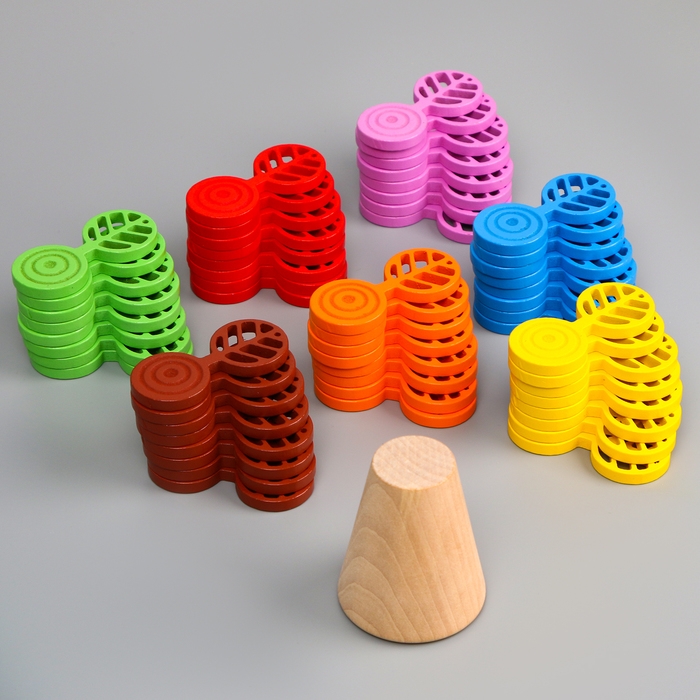 Развивающая игра балансир &laquo;Сказочное дерево&raquo; 21 &times; 16,5 &times; 7,5 см