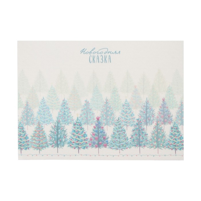 Салфетка новогодняя на стол Доляна &laquo;Новогодняя сказка&raquo;, 40х29см