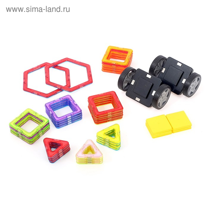 Конструктор магнитный &laquo;Магический магнит&raquo;, 40 деталей