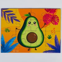 Пазлы с мягкой игрушкой &laquo;Авокадо&raquo;