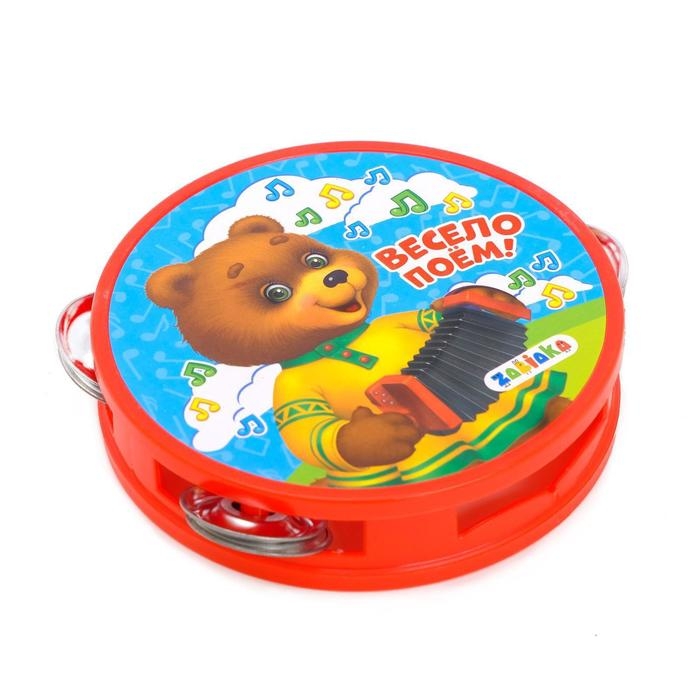 Набор музыкальных инструментов &laquo;Весело поём!&raquo;, 4 предмета, цвета МИКС