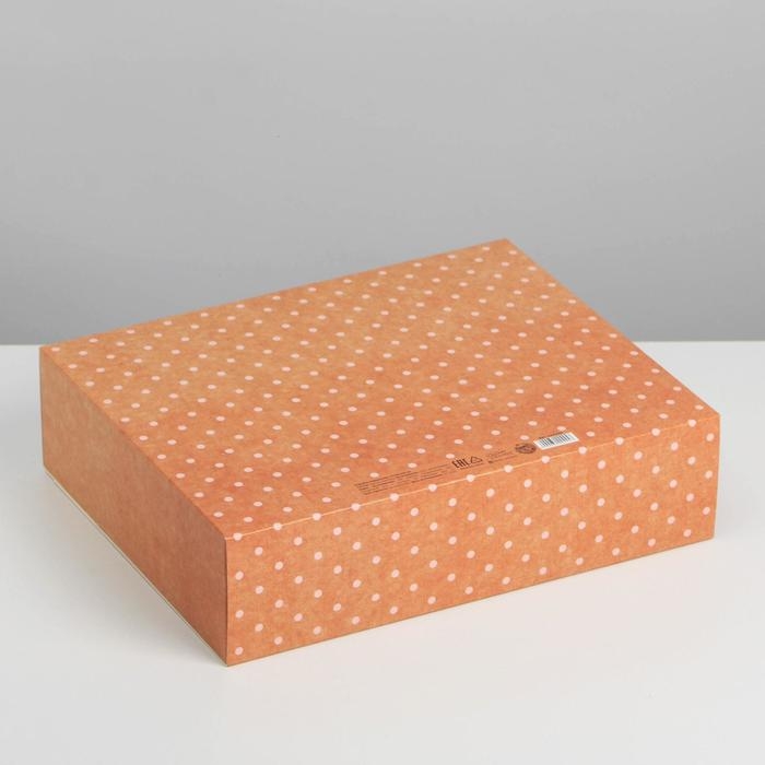 Коробка подарочная, упаковка, &laquo;Для тебя&raquo;, 31 х 24.5 х 8 см, БЕЗ ЛЕНТЫ