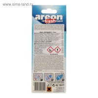 Ароматизатор Areon REFRESHMENT, океан