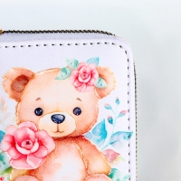 Кошелёк детский на молнии &laquo;Выбражулька&raquo;, цвет белый