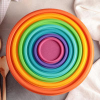 Набор мисок &laquo;Радуга&raquo;, 7 шт, цвет МИКС