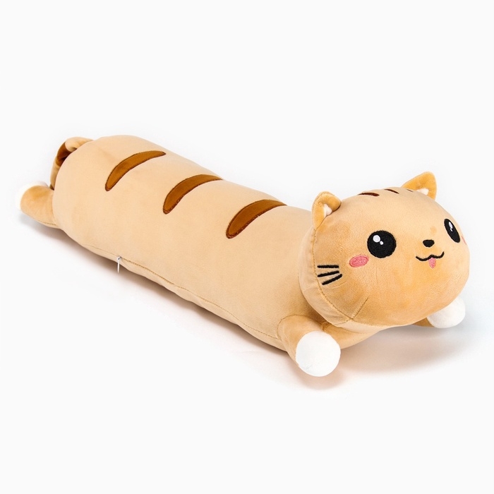 Шкурка мягкой игрушки "Кот", 60 см, цвет рыжий