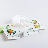 Контейнер для салфеток с петелькой &laquo;Коляски&raquo;, цвет МИКС