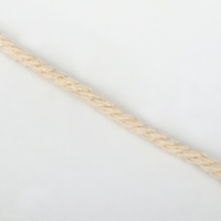 Нить для плетения, хлопок, d = 2,5 мм, 10 &plusmn; 0,5 м, цвет бежевый