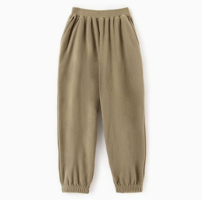 Брюки для девочки MINAKU: Fleece Soft, цвет светло-зелёный, рост 164 см