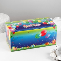 Шоу-бокс со свечами для торта цифры "Солнечные", 10,2 см, 50 штук