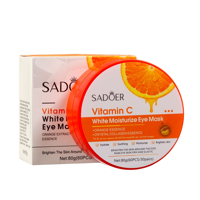 Гидрогелевые патчи для глаз с витамином С, 60 шт Гидрогелевые патчи для глаз с витамином С, 60 шт