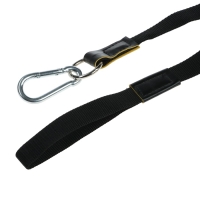 Чомбур 2,5 м, карабин, черный Чомбур 2,5 м, карабин, черный