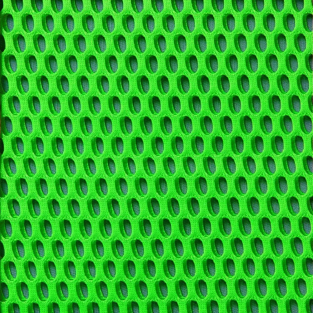 Заготовка из крупной сетки Rete, L, зеленый неон