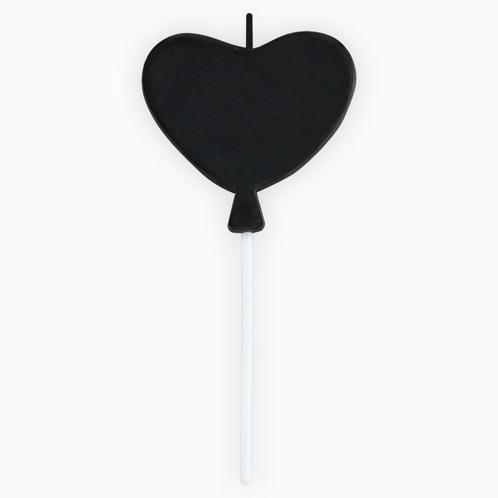 Свеча для торта «С днем рождения» чёрная, 5,5 х 12 см Свеча для торта «С днем рождения» чёрная, 5,5 х 12 см