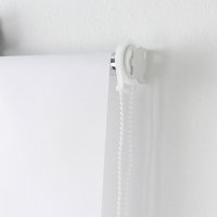 Штора рулонная &laquo;Механика&raquo;, 50&times;180 см (с учётом креплений 3,5 см), цвет белый