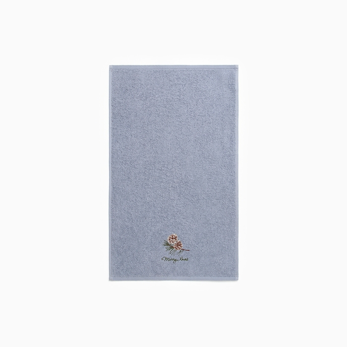 Полотенце махровое "Шишка" 30х60 см, 100% хлопок, 340 г/м2