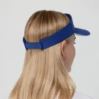 Козырек Active, ярко-синий с белым кантом Козырек Active, ярко-синий с белым кантом