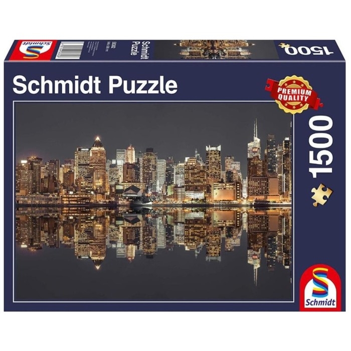 Пазл «Ночной Нью Йорк», 1500 элементов Пазл «Ночной Нью Йорк», 1500 элементов