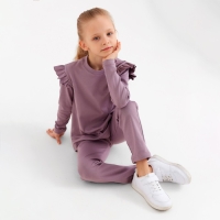 Комплект детский (джемпер, брюки) MINAKU: Casual Collection цвет лемезит, рост 104