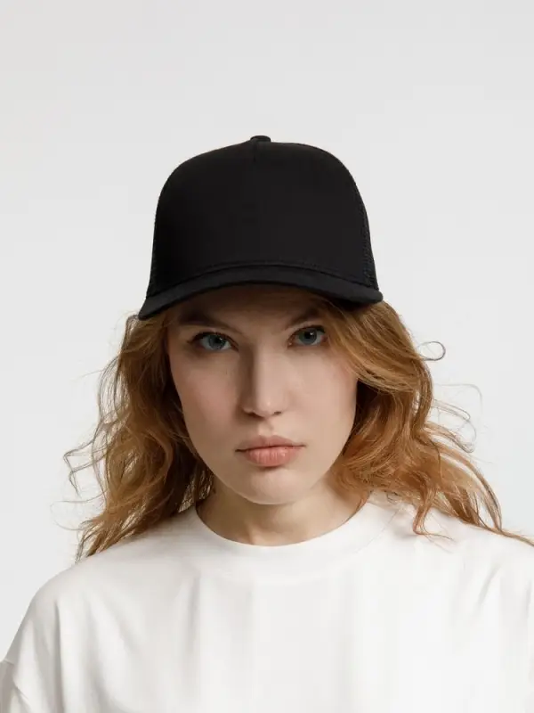 Бейсболка Seguro Air, черная Бейсболка Seguro Air, черная