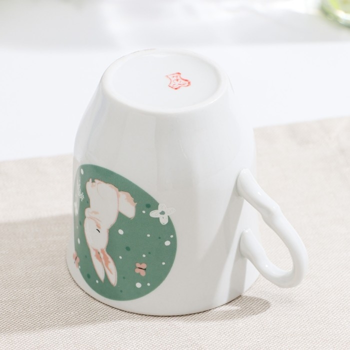 Кружка фарфоровая Bunny, 250 мл