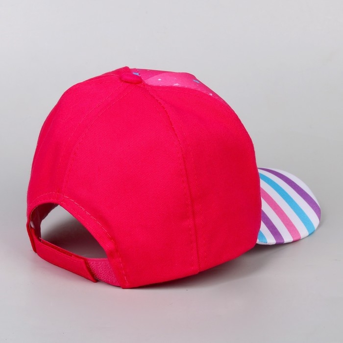 Кепка детская для девочки &laquo;Единорог&raquo;, цвет розовый, р-р.52-54, 5-7 лет