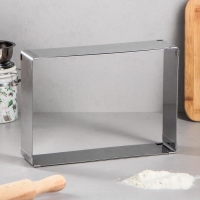 Форма раздвижная для выпечки &laquo;Прямоугольная&raquo;, h-6,5 см, 18х32 - 26х50 см