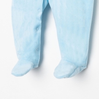 Комбинезон утеплённый для мальчика, цвет голубой, рост 80