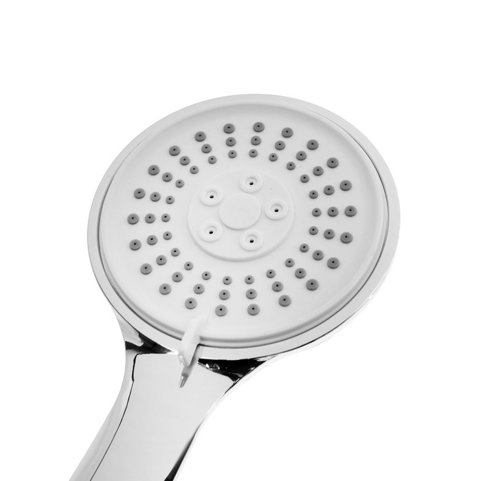 Набор для душа ZEIN Z3094, шланг 150 см, гайки металл, держатель, лейка 3 режима, хром Набор для душа ZEIN Z3094, шланг 150 см, гайки металл, держатель, лейка 3 режима, хром