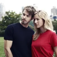 Футболка мужская American T, красная, размер S