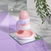 Щёточка для умывания с подставкой «Авокадо» Щёточка для умывания с подставкой «Авокадо»