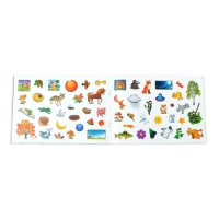 100 наклеек «Мир вокруг», 12 стр. 100 наклеек «Мир вокруг», 12 стр.