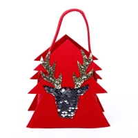 Новогодняя корзинка для декора &laquo;Олень&raquo; 16 &times; 10,5 &times; 19 см