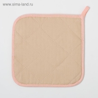 Прихватка "I meow you" 19х19 саржа,100% х/л,ватин 250г/м2