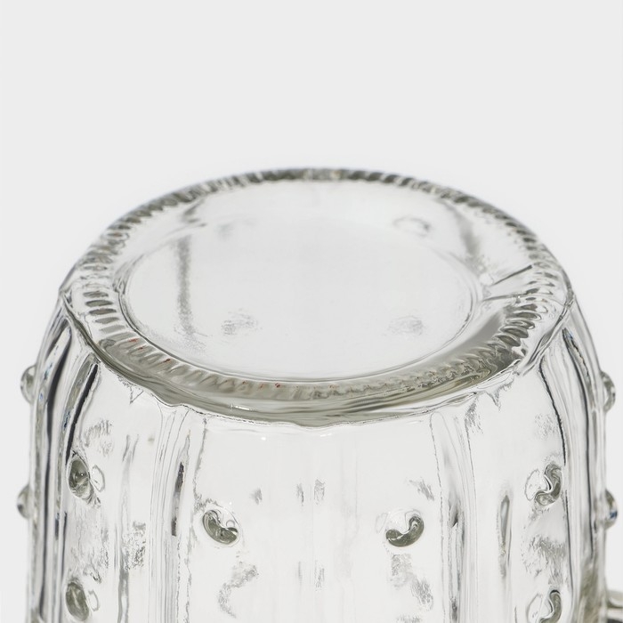 Кружка стеклянная с крышкой и трубочкой Доляна «Кактус», 450 мл, 11×7×15 см Кружка стеклянная с крышкой и трубочкой Доляна «Кактус», 450 мл, 11×7×15 см