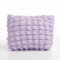 Косметичка на молнии, цвет сиреневый Косметичка на молнии, цвет сиреневый