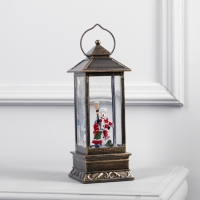 Светодиодная фигура «Фонарь с девочкой и снеговиком» 10 × 27 × 10 см, пластик, батарейки ААх3 (не в комплекте), USB, свечение тёплое белое Светодиодная фигура «Фонарь с девочкой и снеговиком» 10 × 27 × 10 см, пластик, батарейки ААх3 (не в комплекте), USB, свечение тёплое белое