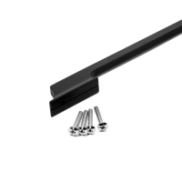 Ручка-скоба CAPPIO RSC020, алюминий, м/о 576 мм, цвет черный Ручка-скоба CAPPIO RSC020, алюминий, м/о 576 мм, цвет черный