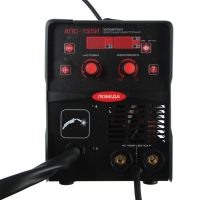 Сварочный полуавтомат Победа АПС-155И, 220 В, 5500 Вт, 150 А, ПН 60%, электрод 1.6-3 мм Сварочный полуавтомат Победа АПС-155И, 220 В, 5500 Вт, 150 А, ПН 60%, электрод 1.6-3 мм