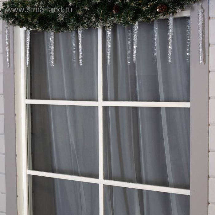 Гирлянда «Сосульки рифленые» 2.5 × 0.3 м, IP65, прозрачная нить, 192 LED, свечение мульти с эффектом стекания, 12 В Гирлянда «Сосульки рифленые» 2.5 × 0.3 м, IP65, прозрачная нить, 192 LED, свечение мульти с эффектом стекания, 12 В