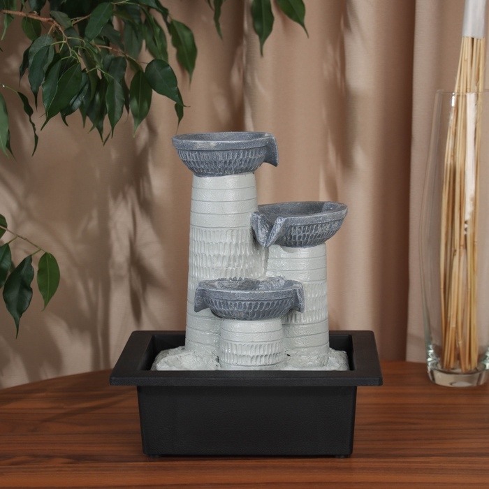 Фонтан Фонтан "Изекил" 26х23 см (с подсветкой, без шарика)