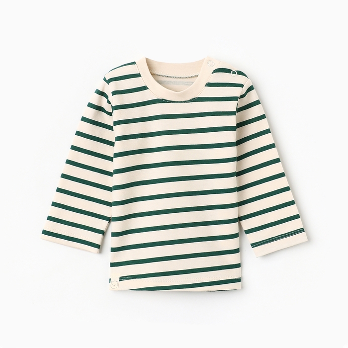 Футболка с дл. рукавом Крошка Я Oranges р. 62-68, молочный Футболка с дл. рукавом Крошка Я Oranges р. 62-68, молочный