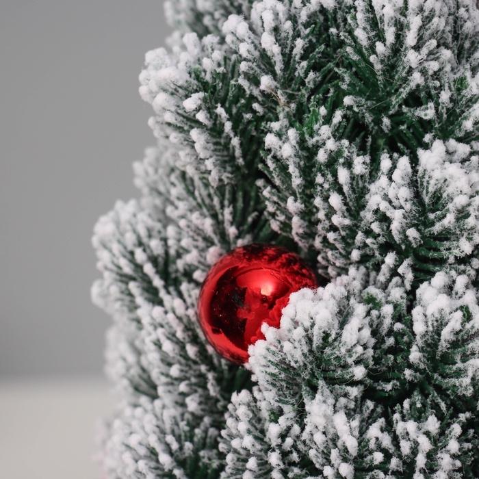 Ёлка декор Ёлка декор "С шарами и шишками, в мешочке" 31х14 см