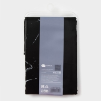 Штора для ванной SAVANNA, 180×180 см, цвет чёрный Штора для ванной SAVANNA, 180×180 см, цвет чёрный