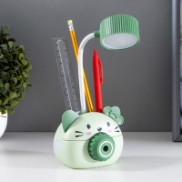 Лампа настольная "Дели" LED 2 режима 2Вт USB зеленый 11,7х7х12 см RISALUX Лампа настольная "Дели" LED 2 режима 2Вт USB зеленый 11,7х7х12 см RISALUX