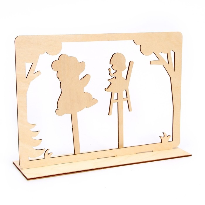 Теневой театр по мотивам русской народной сказки &laquo;Три медведя&raquo;