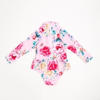 Купальник слитный детский MINAKU с рукавами, рост 122-128