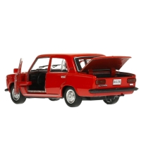 Машинка металлическая «ВАЗ-2101», ретро - модель «Копейка», открываются двери, багажник, инерция, 12 см, красный Машинка металлическая «ВАЗ-2101», ретро - модель «Копейка», открываются двери, багажник, инерция, 12 см, красный