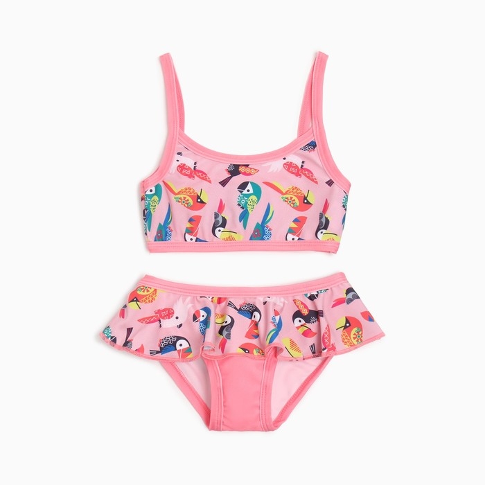 Купальник раздельный для девочки, цвет розовый, рост 92-98 см Купальник раздельный для девочки, цвет розовый, рост 92-98 см